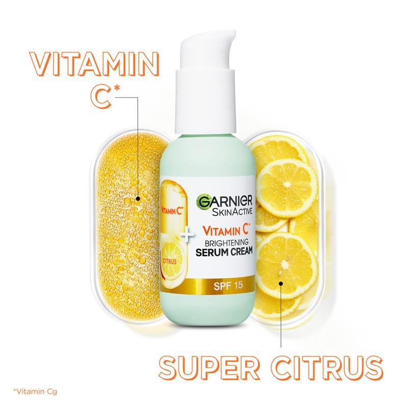 Garnier Skin Active Vitamin C Brightening Serum Cream 50mL