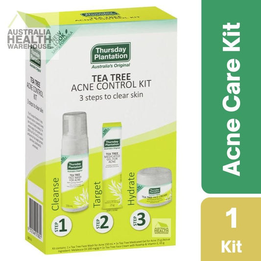 [Expiry: 05/2025] Thursday Plantation Tea Tree Acne Control Kit