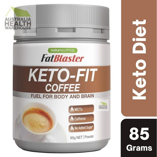 [CLEARANCE Expiry: 28/10/2024] Naturopathica Fatblaster Keto Fit Coffee 85g