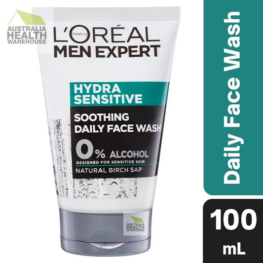 L'Oreal Men Expert Hydra Sensitive Face Wash 100mL