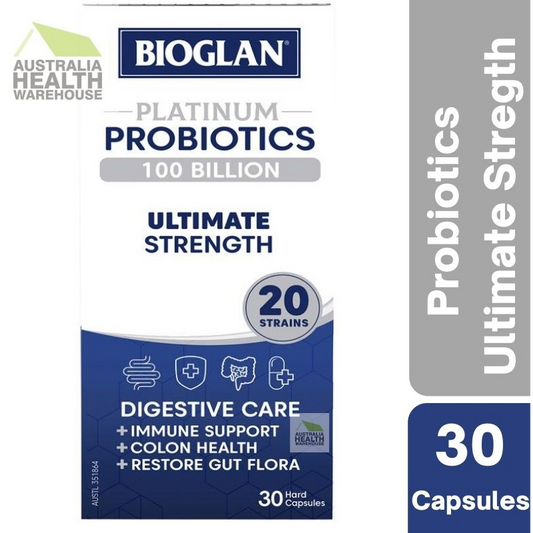 [Expiry: 04/2025] Bioglan Platinum Probiotics 100 Billion 30 Capsules