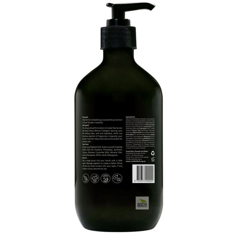 Unlabelled Geranium, Mandarin & Bergamot Hand Wash 500mL