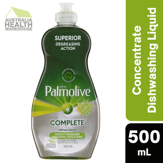 Palmolive Ultra Strength Concentrate Complete Dishwashing Liquid Citrus Blast 500mL