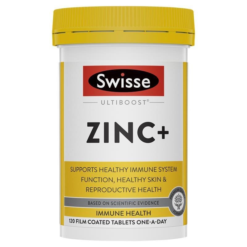 [Expiry: 06/2025] Swisse Ultiboost Zinc+ 120 Tablets