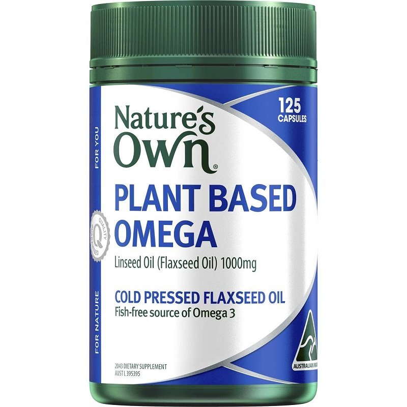 [CLEARANCE Expiry: 01/2025] Nature’s Own Plant Based Omega 125 Capsules