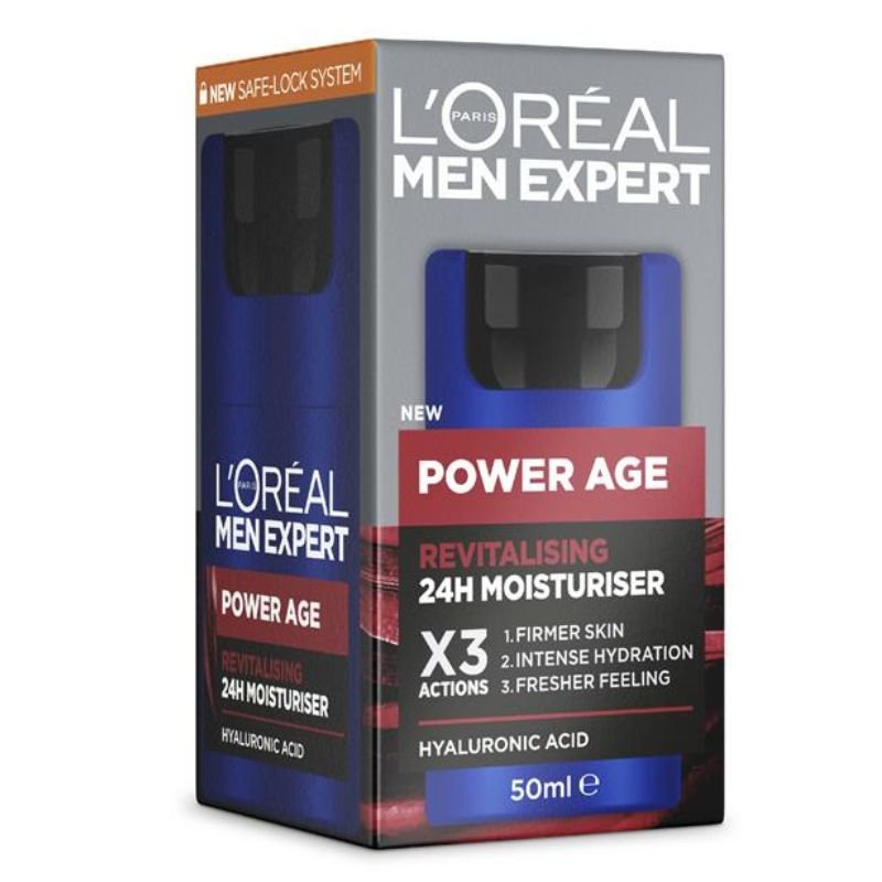 L'Oreal Men Expert Power Age 24 Hour Moisturiser 50mL