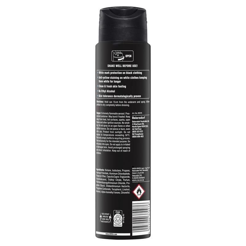 Nivea Men Black & White Invisible Fresh Anti-Perspirant Spray 250mL