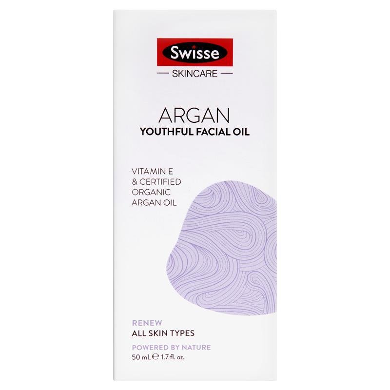 Swisse Skincare Argan Youthful Face Oil 50 mL