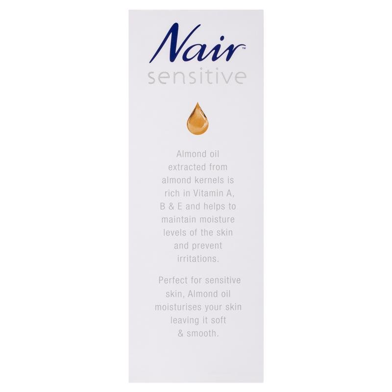 Nair Sensitive Hair Removal Cream Face & Body 150g February 2026