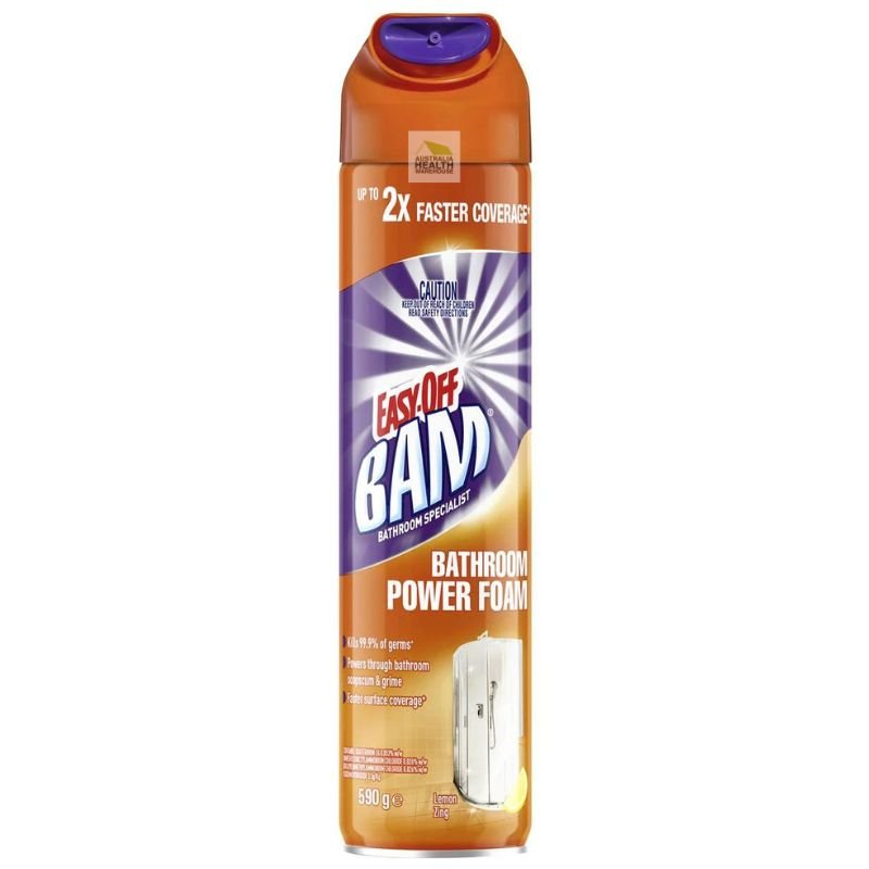 Easy-off Bam Bathroom Power Foam Lemon Zing 590g April 2025