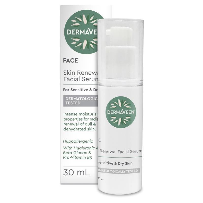 [CLEARANCE EXPIRY: 05/2024] DermaVeen Face Skin Renewal Facial Serum 30mL