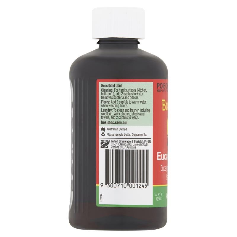 [Expiry: 07/2025] Bosisto’s Eucalyptus Oil 175mL