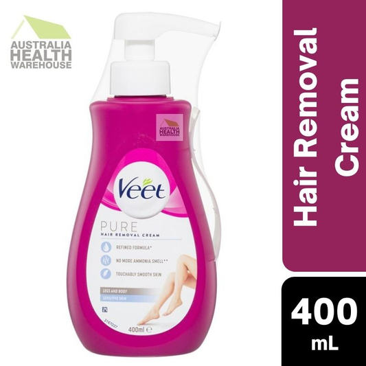 [Expiry: 09/2025] Veet Pure Hair Removal Cream Sensitive Skin 400mL