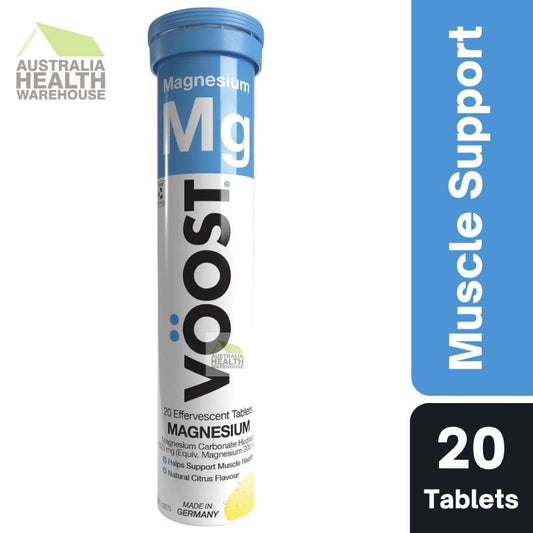 [Expiry: 07/2025] Voost Magnesium Effervescent 20 Tablets