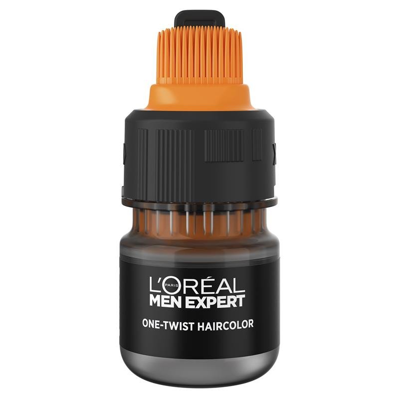 L'Oreal Men Expert One-Twist Hair Colour- Medium Brown 04 Box