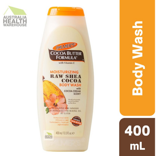 Palmer’s Moisturising Raw Shea Cocoa Body Wash 400mL