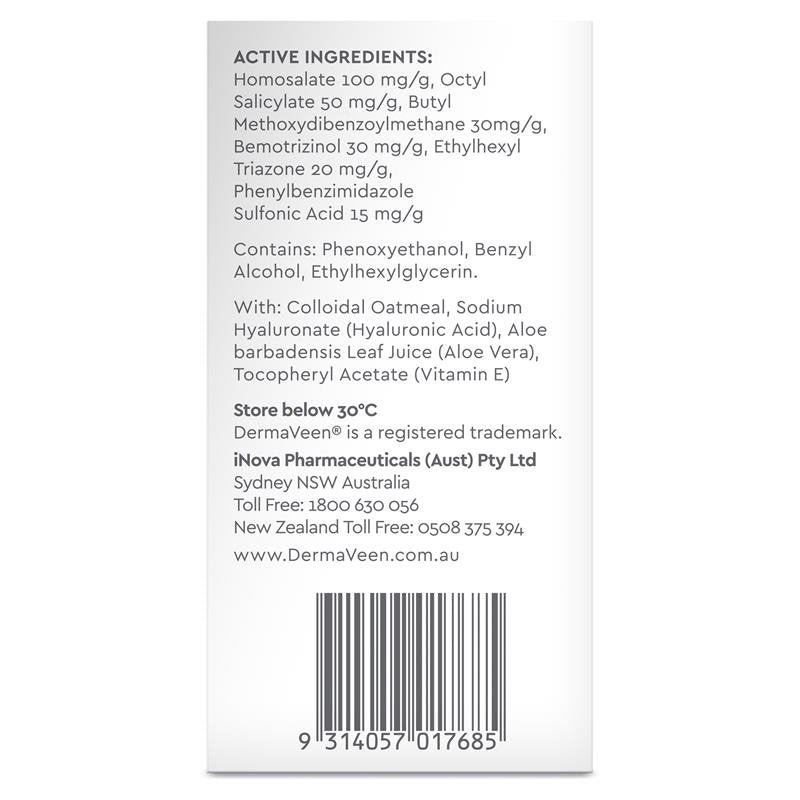 [CLEARANCE Expiry: 11/2024] Dermaveen Face Ultra Light Day Lotion SPF 50+ 50mL