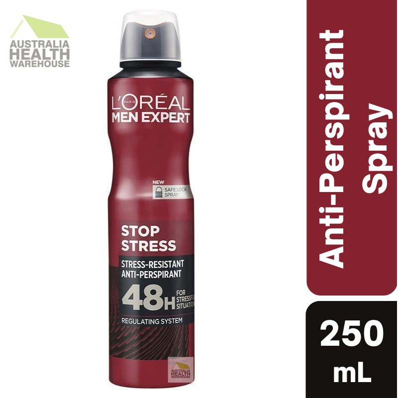 L'Oreal Men Expert Stop Stress Anti-Perspirant Deodorant Spray 250mL