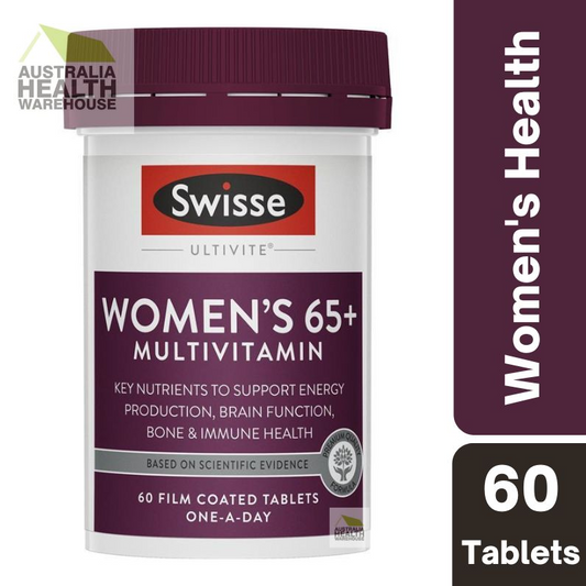 [Expiry: 06/2025] Swisse Ultivite Women's 65+ Multivitamin 60 Tablets