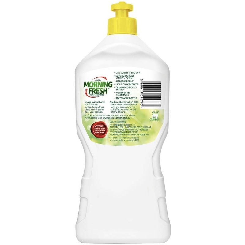 Morning Fresh Dishwashing Liquid Lemon 900mL