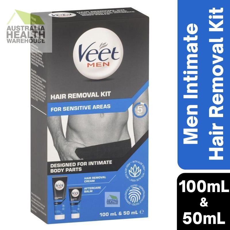 [Expiry: 04/2026] Veet Men Intimate Areas Hair Removal Kit