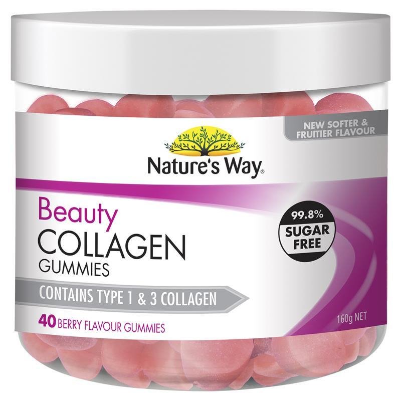 [CLEARANCE: 07/2024] Nature's Way Beauty Collagen Gummies 40 Gummies