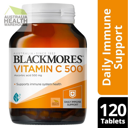 [Expiry: 02/2027] Blackmores Vitamin C 500mg 120 Tablets