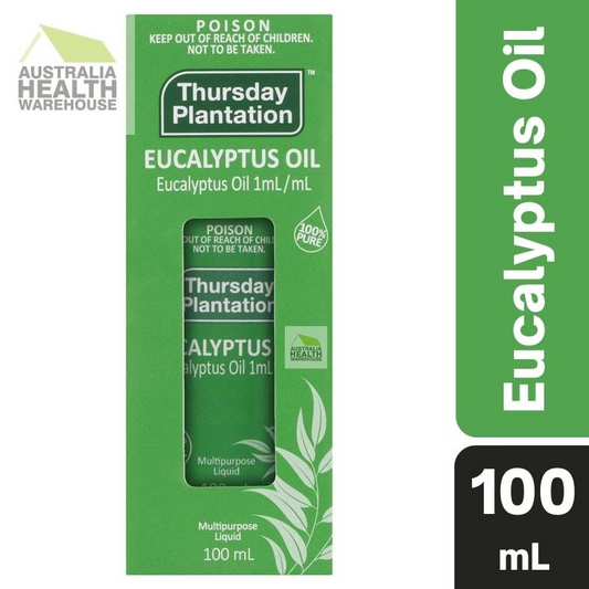 [Expiry: 05/2026] Thursday Plantation 100% Pure Eucalyptus Oil 100mL