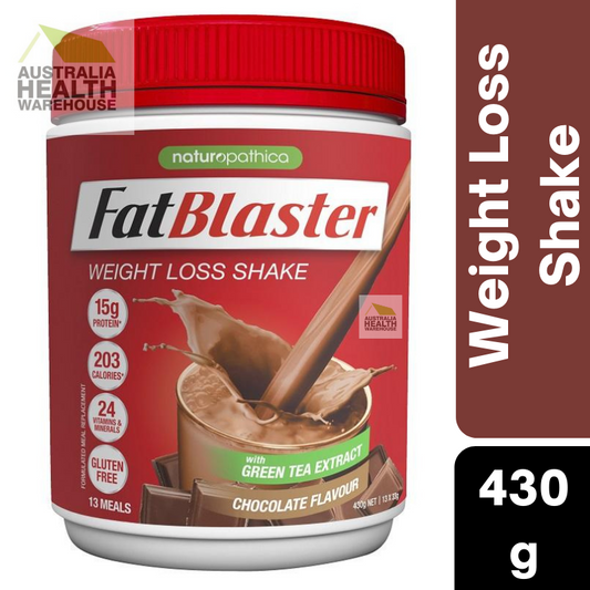 [Expiry: 12/2025] Naturopathica FatBlaster Weight Loss Chocolate Smoothie Shake 430g