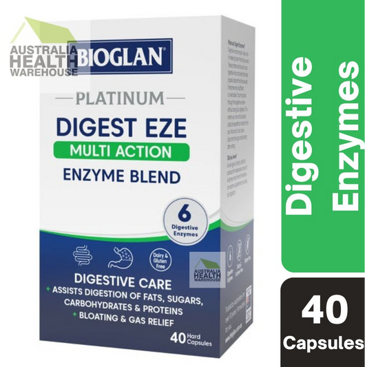 [Expiry: 09/2025] Bioglan Platinum Digest Eze 40 Capsules