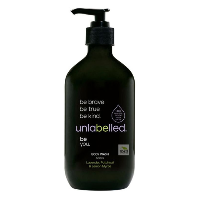 Unlabelled Lavender, Patchouli & Lemon Mrytle Body Wash 500mL