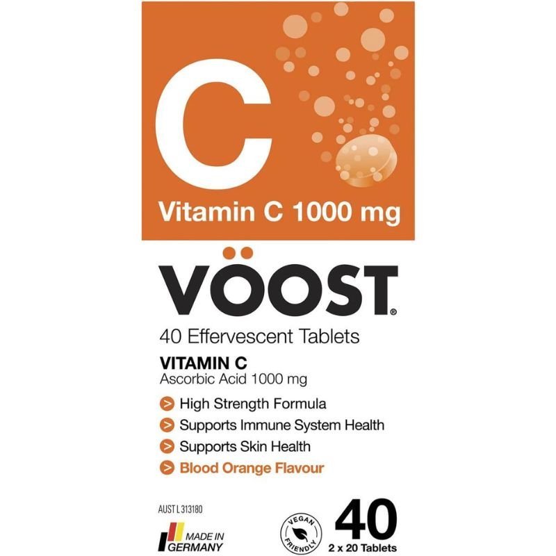 [Expiry: 12/2025] Voost Vitamin C Effervescent 40 Tablets