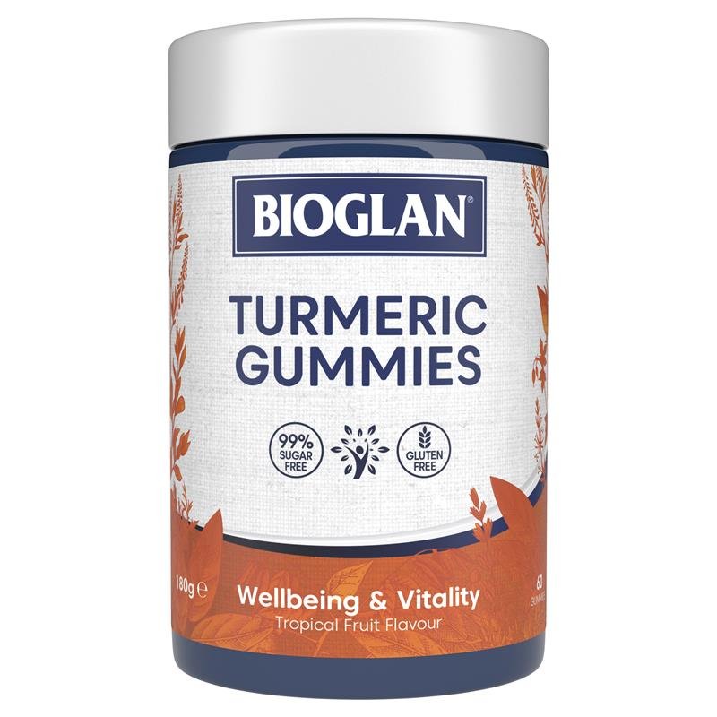 Bioglan Turmeric 60 Gummies August 2023