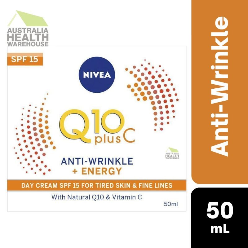 Nivea Q10 Energy Anti-Wrinkle Day Cream SPF15 50mL