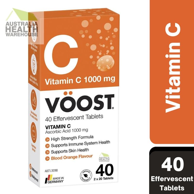 [Expiry: 12/2025] Voost Vitamin C Effervescent 40 Tablets