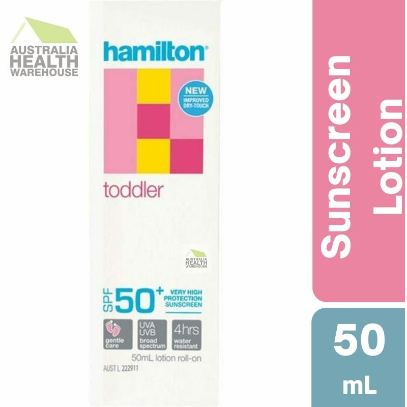 [Expiry: 08/2026] Hamilton Sun SPF 50+ Toddler Roll On 50mL