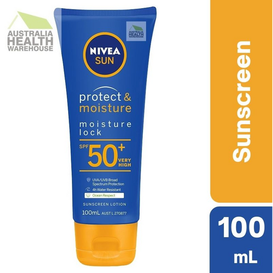 [Expiry: 12/2025] Nivea Sun Protect & Moisture Sunscreen SPF50+ 100mL