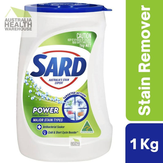 [Expiry: 02/2026] Sard Power Stain Remover Antibacterial Powder Soaker 1kg