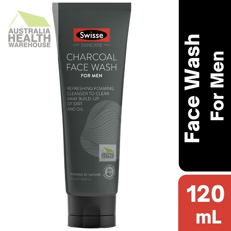 Swisse Skincare Charcoal Face Wash For Men 120mL