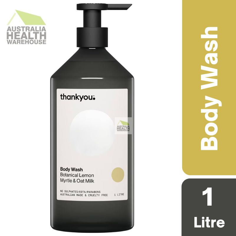 Thankyou Botanical Lemon Myrtle & Oat Milk Body Wash 1 Litre