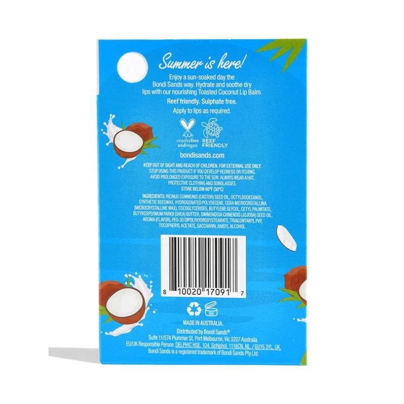 Bondi Sands Lip Balm SPF 50+ Toasted Coconut 10g