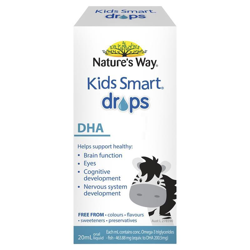 [Expiry: 08/2025] Nature's Way Kids Smart Drops DHA 20mL