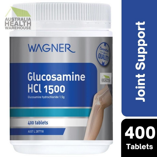 [Expiry: 12/2025] Wagner Glucosamine HCL 1500 400 Tablets