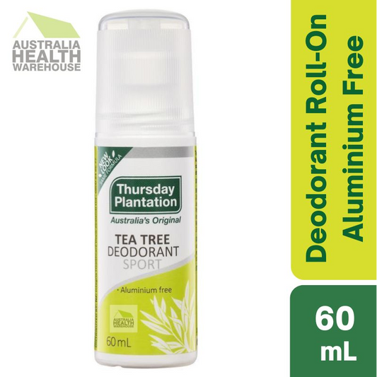 [Expiry: 03/2026] Thursday Plantation Tea Tree Deodorant Sport Roll On 60mL