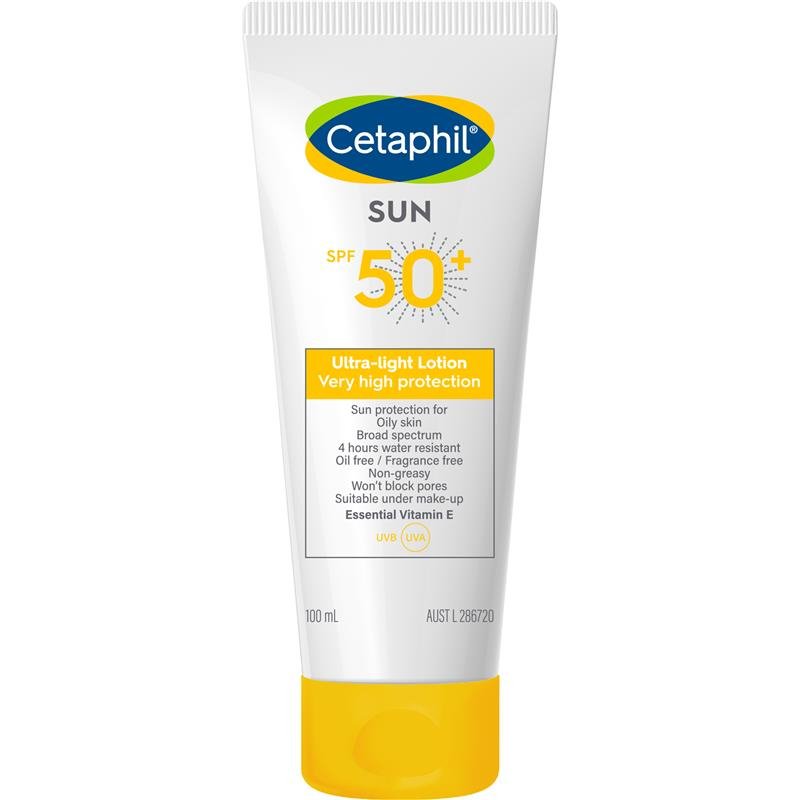 [Expiry: 05/2025] Cetaphil Sun SPF 50+ Ultra Light Lotion 100mL