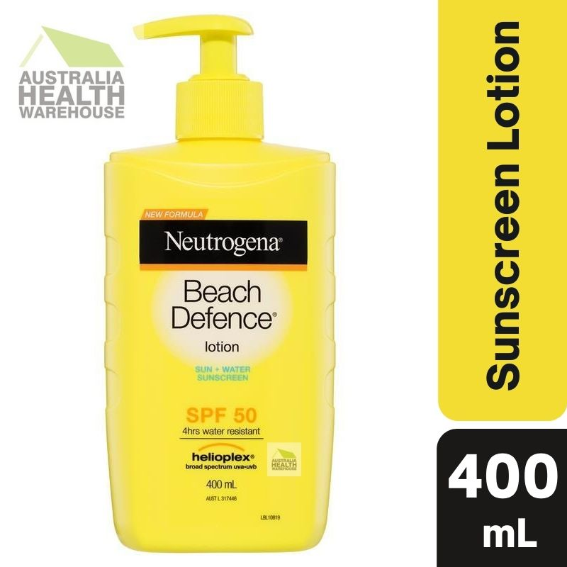 [Expiry: 12/2025] Neutrogena SPF 50 Beach Defence Lotion 400mL