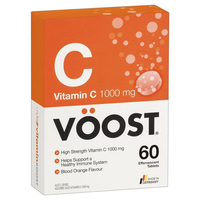 [Expiry: 12/2025] Voost Vitamin C 1000mg Effervescent 60 Tablets