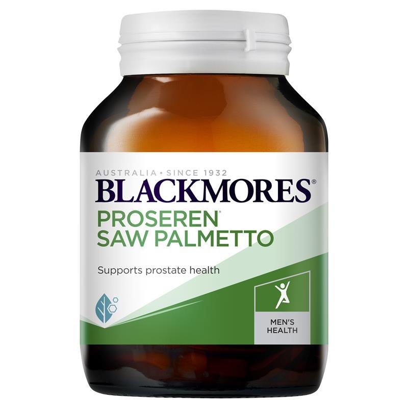 [Expiry: 03/2027] Blackmores Proseren Saw Palmetto 120 Capsules