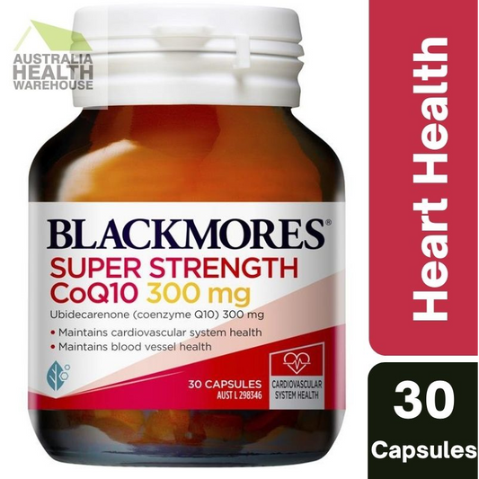 [Expiry: 05/2025] Blackmores Super Strength CoQ10 300mg 30 Capsules