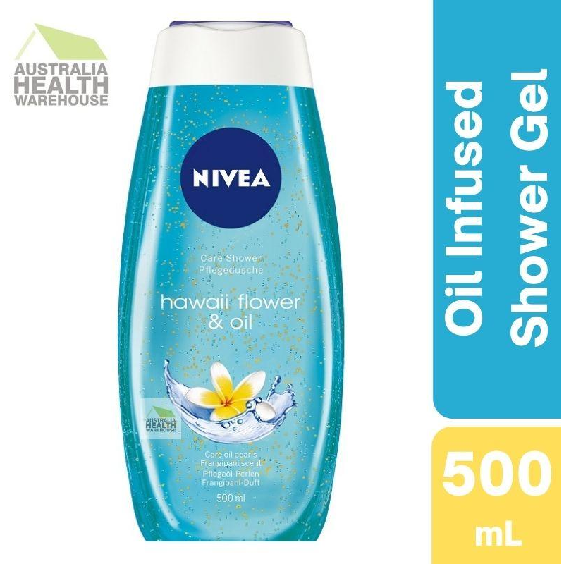 Nivea Hawaii Flower & Oil Shower Gel & Body Wash 500mL